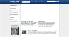 Desktop Screenshot of mandals.com